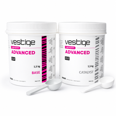 A klasės silikonas Vestige Lab Putty Advanced 1,5 kg + 1,5 kg