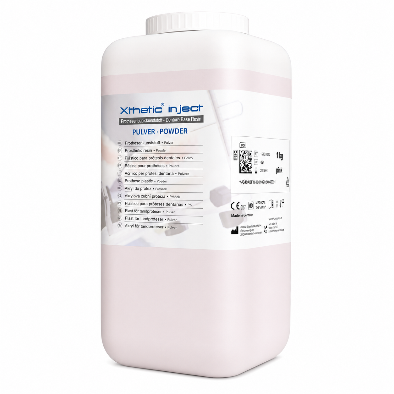 Šaltos polimerizacijos Polimeras Xthetic inject AcrylX