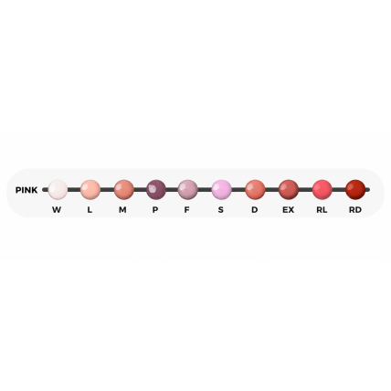 Dantenų charakterizavimo kompozitas Vertys Mineral Pink Flow Vertysystem 1