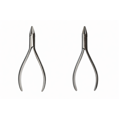 Ortodontinės lenkimo replės 0,7 mm / .028" Ø max 135 mm Hammacher