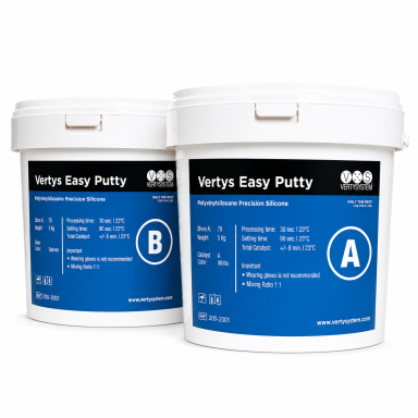 Silikonas EASY PUTTY 70 Shore VERTYSYSTEM