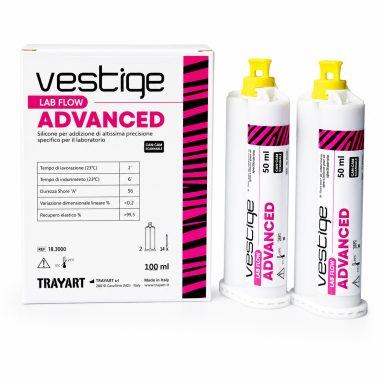 Silikonas Vestige Lab Flow Advanced 2x50 ml