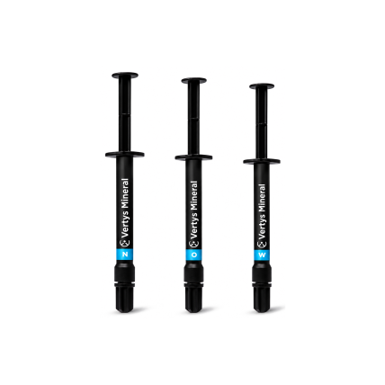 Skaidrus ir opalescencinis kompozitas Vertys Mineral Flow Vertysystem