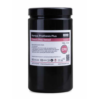Vertys Prothesis Plus polimeras Vertysystem